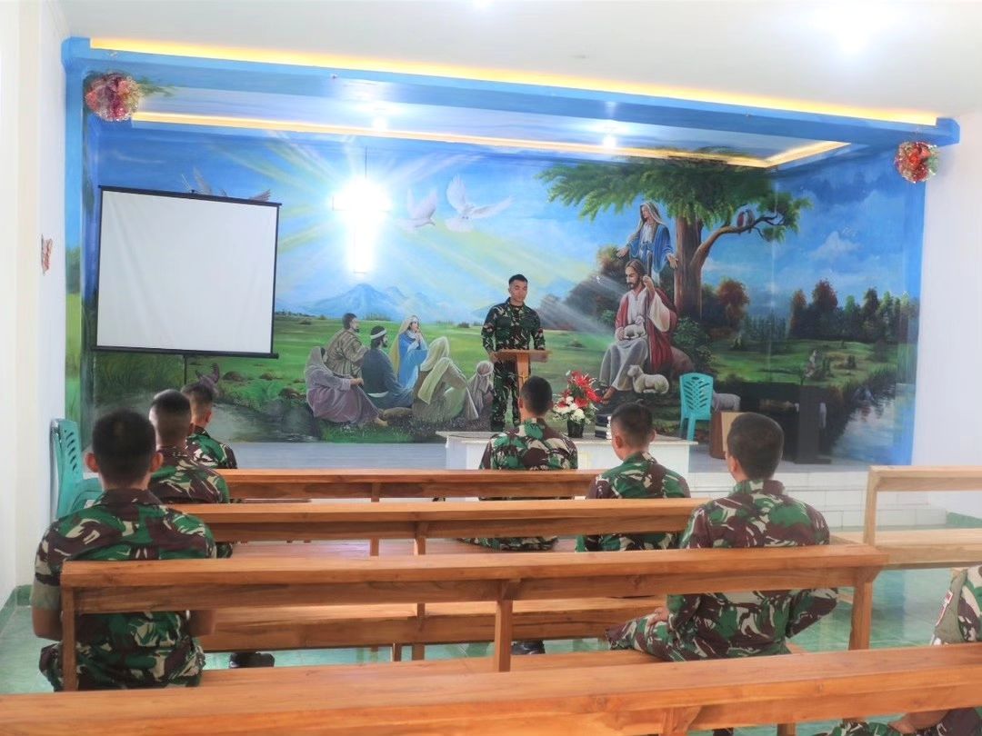 Membuat Tempat TPQ dan Gereja Oikumene, Cara Yonif 501 Siapkan Generasi yang Taat dan Patuh