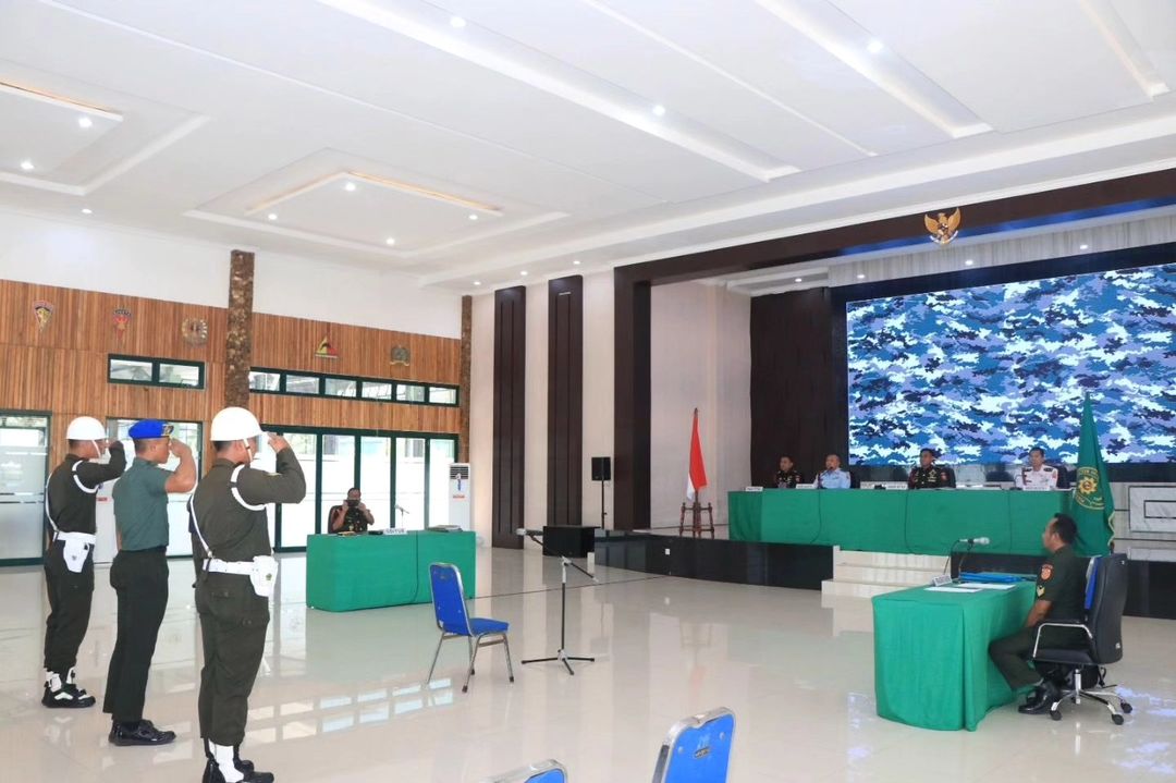 Percepat Proses Penyelesaian Perkara Hukum Personel, Hukum Divif 2 Kostrad Gelar Sidang Percepatan Perkara