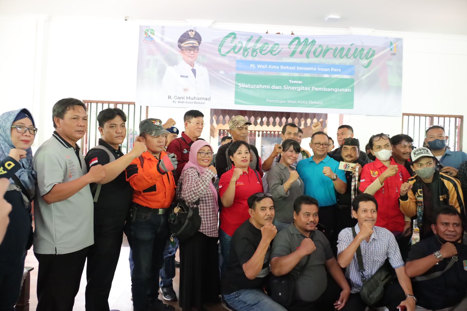 Coffee Morning Bersama Insan Pers, Pj. Wali Kota Bekasi: “Jaga Marwah Insan Pers, Buat Berita yang Berimbang, Aktual, dan Faktual”