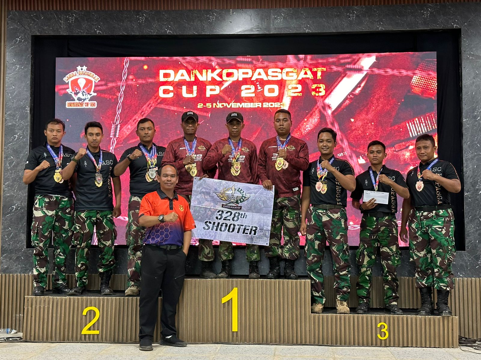 Petembak Yonif 328 Kostrad Sukses Raih Juara Pada Kejuaraan Menembak Dankopasgat Cup-10