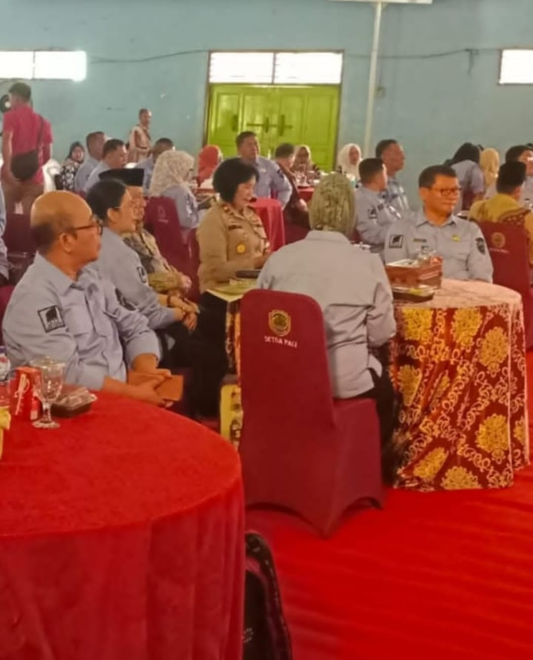 Wakapolres PALI KOMPOL Farida Aprillah SH Hadiri Launching Aplikasi Srikandi