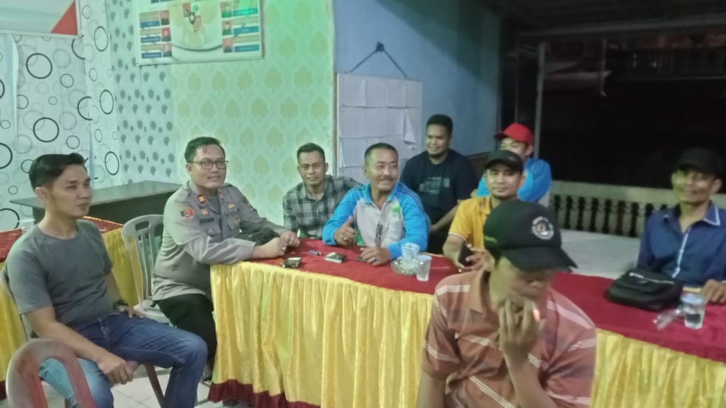 Kapolsek IPTU Arzuan Pimpin Langsung Giat Jumat Curhat