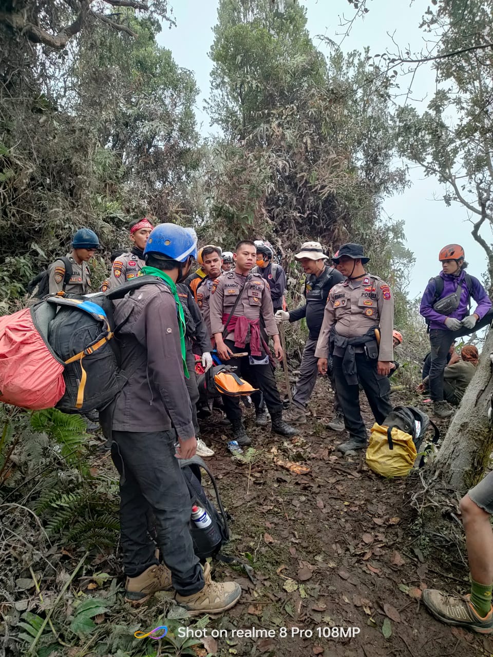 Seluruh Pendaki Gunung Marapi Yang Terdata Ditemukan