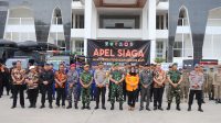 Kapolres Cirebon Kota Hadiri Apel Gelar Pasukan Penanggulangan Bencana