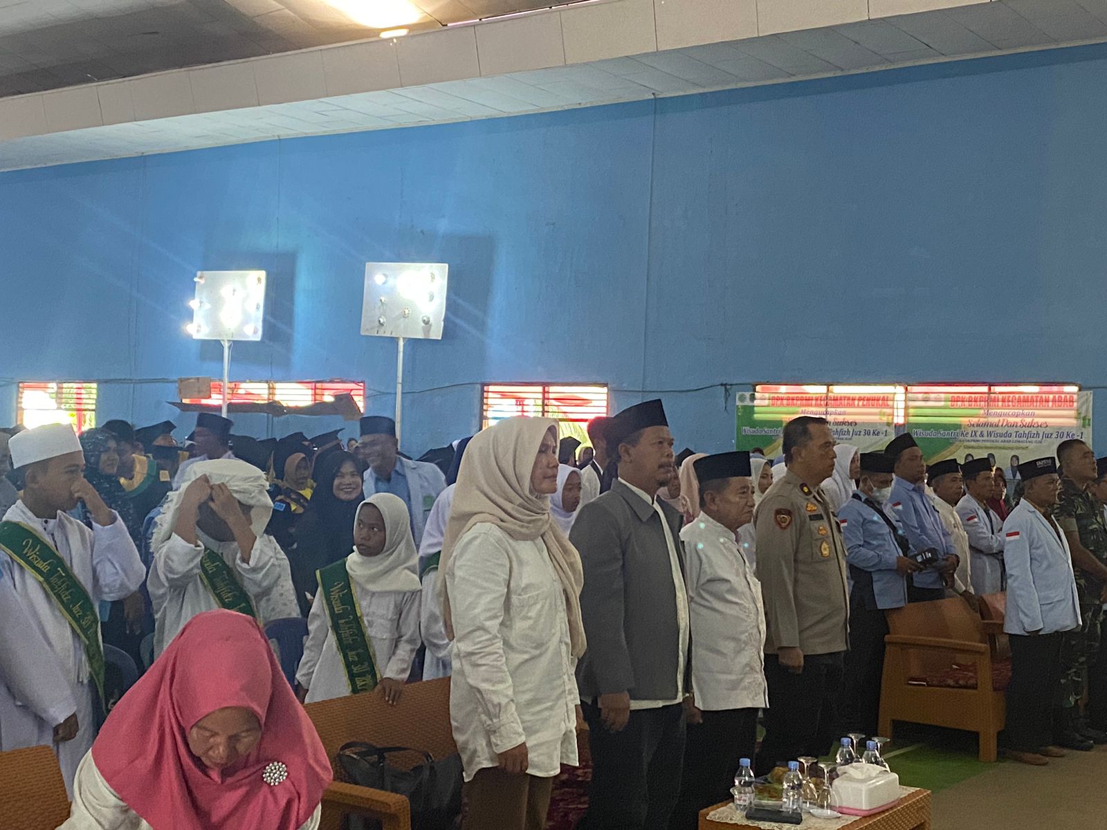 Kabag SDM Polres PALI Hadiri Pelantikan Wisuda Santri Ke 9, LPPTKA BKPRMI