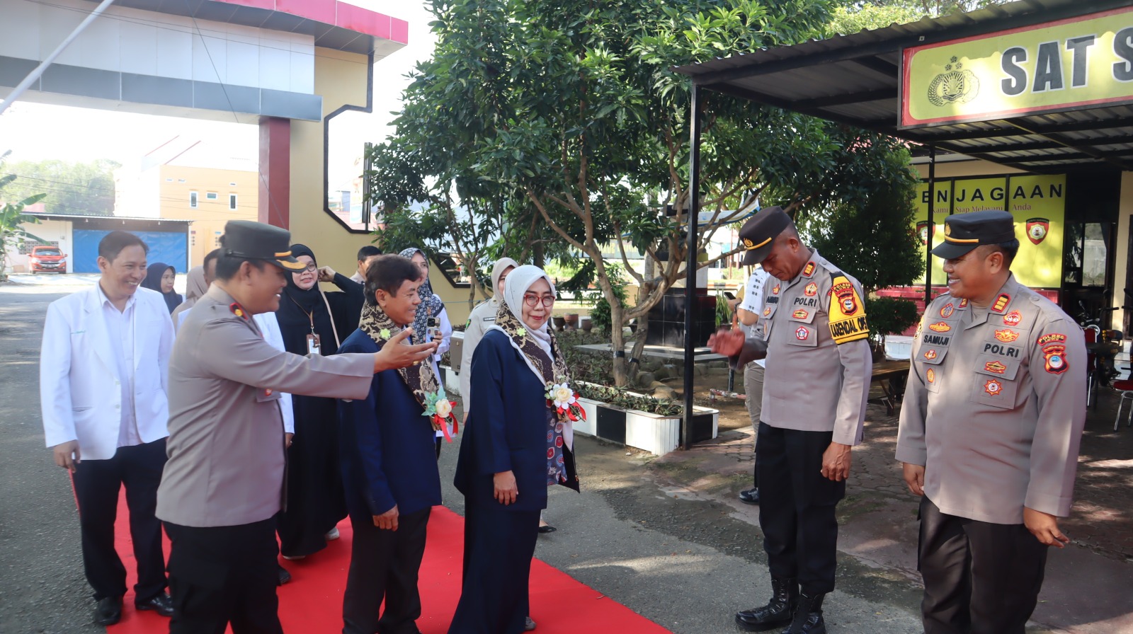 Polres Luwu Menerima Kunjungan Tim Surveyor LPA KAKP Klinik Bhayangkara Polres Luwu.