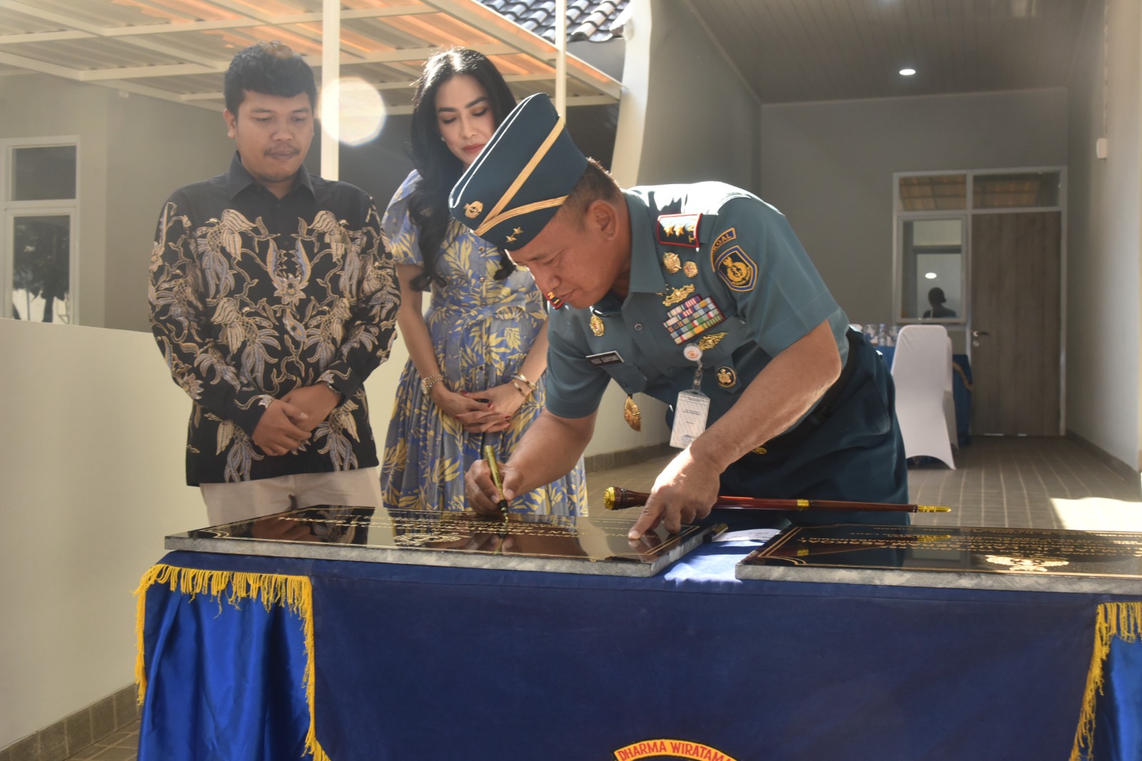 DANSESKOAL RESMIKAN RENOVASI RUMAH JABATAN DAN PENINGKATAN LABORATORIUM BAHASA