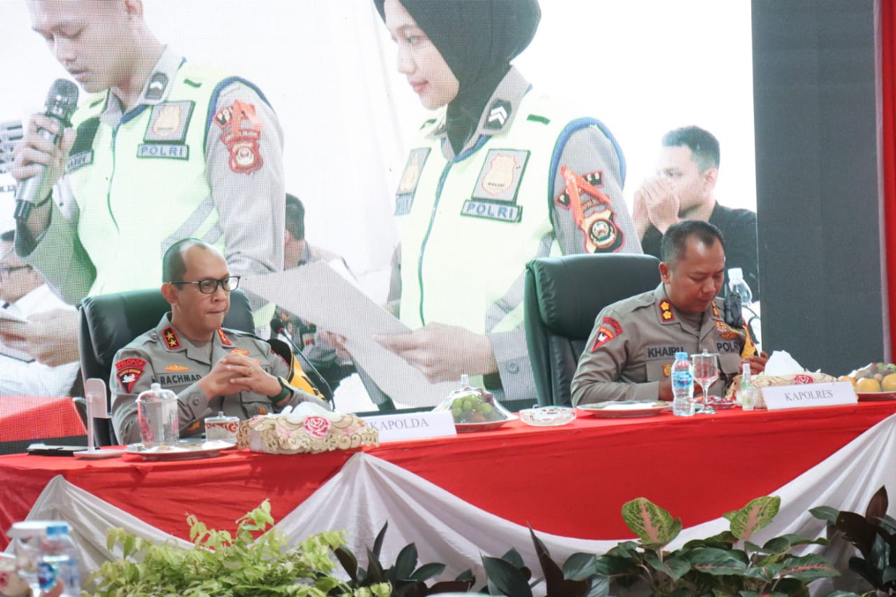 Meninjau Mapolres PALI dan Mako Brimob Batalyon, Kapolda Sumsel Kunker Ke Kabupaten PALI