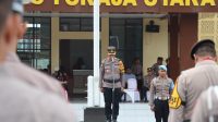 Polres Toraja Utara Laksanakan Apel Gelar Pasukan Ops Lilin-2023, Pastikan Kesiapan Pengamanan Nataru