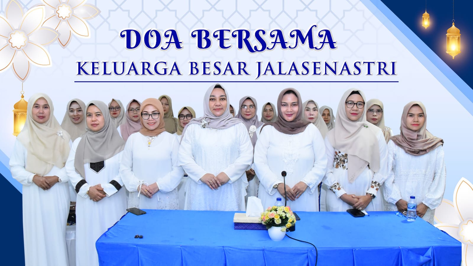 KETUA KORCAB III DJA I HADIRI DOA BERSAMA KELUARGA BESAR JALASENASTRI TAHUN 2023