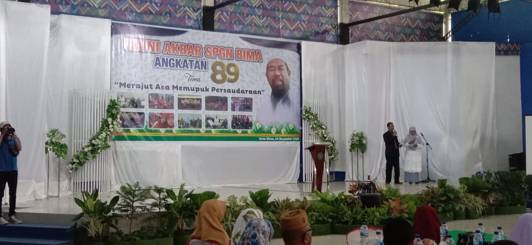 Masya Allah 👉 Dihadiri Para Maha Guru Reuni Akbar Ikatan Alumni SPGN Bima 89 Berujung Bahagia