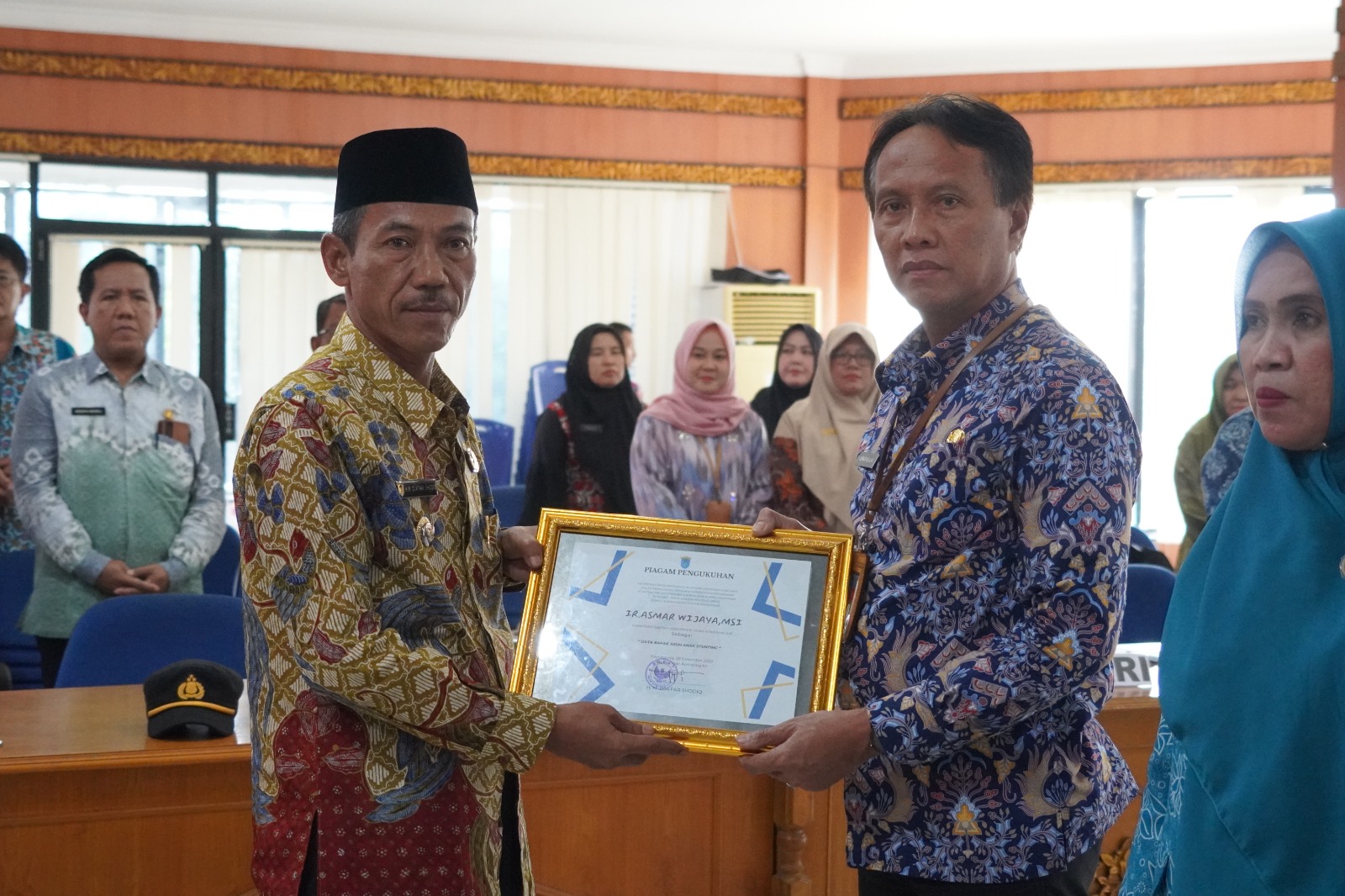 Turunkan Prevalensi Stunting, Kepala OPD di OKI Jadi Bapak Asuh Anak Stunting OKI