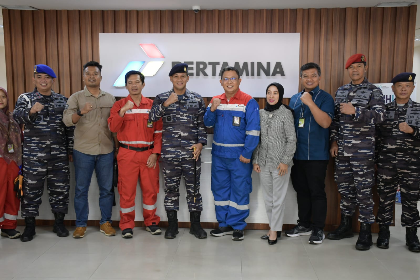 Lanal Palembang dan Kilang Pertamina RU III Plaju Jalin Kerjasama Pengamanan Area Perairan