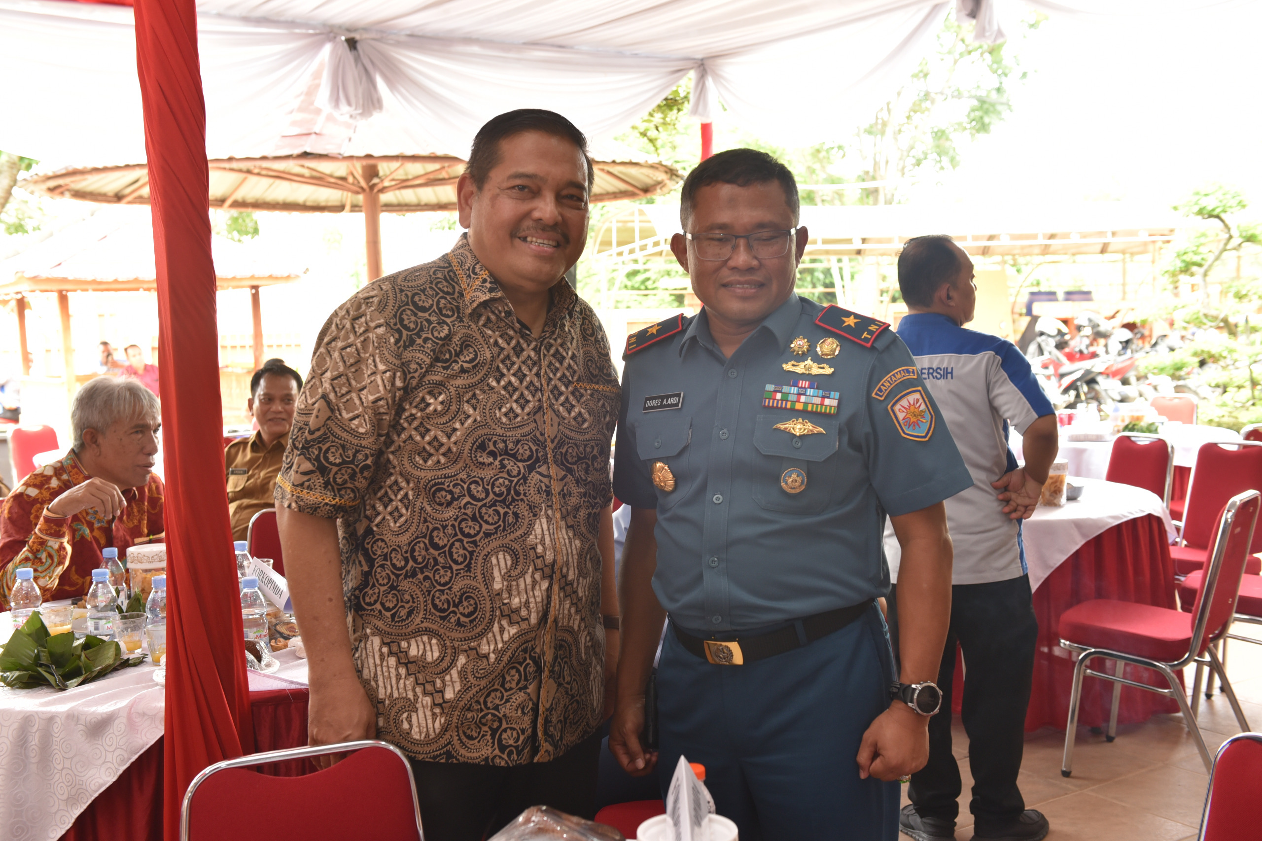 Danlantamal I Hadiri Open House di Kediaman Ketua DPRD Sumut Bersama Forkopimda Sumut dan Kota Medan