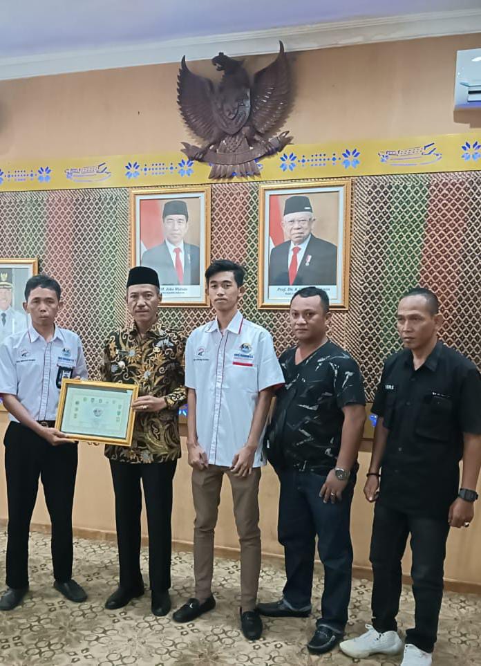 DPD IWO Indonesia Kabupaten OKI, Berikan Kado Istimewa Kepada Bupati Diakhir Masa Jabatannya