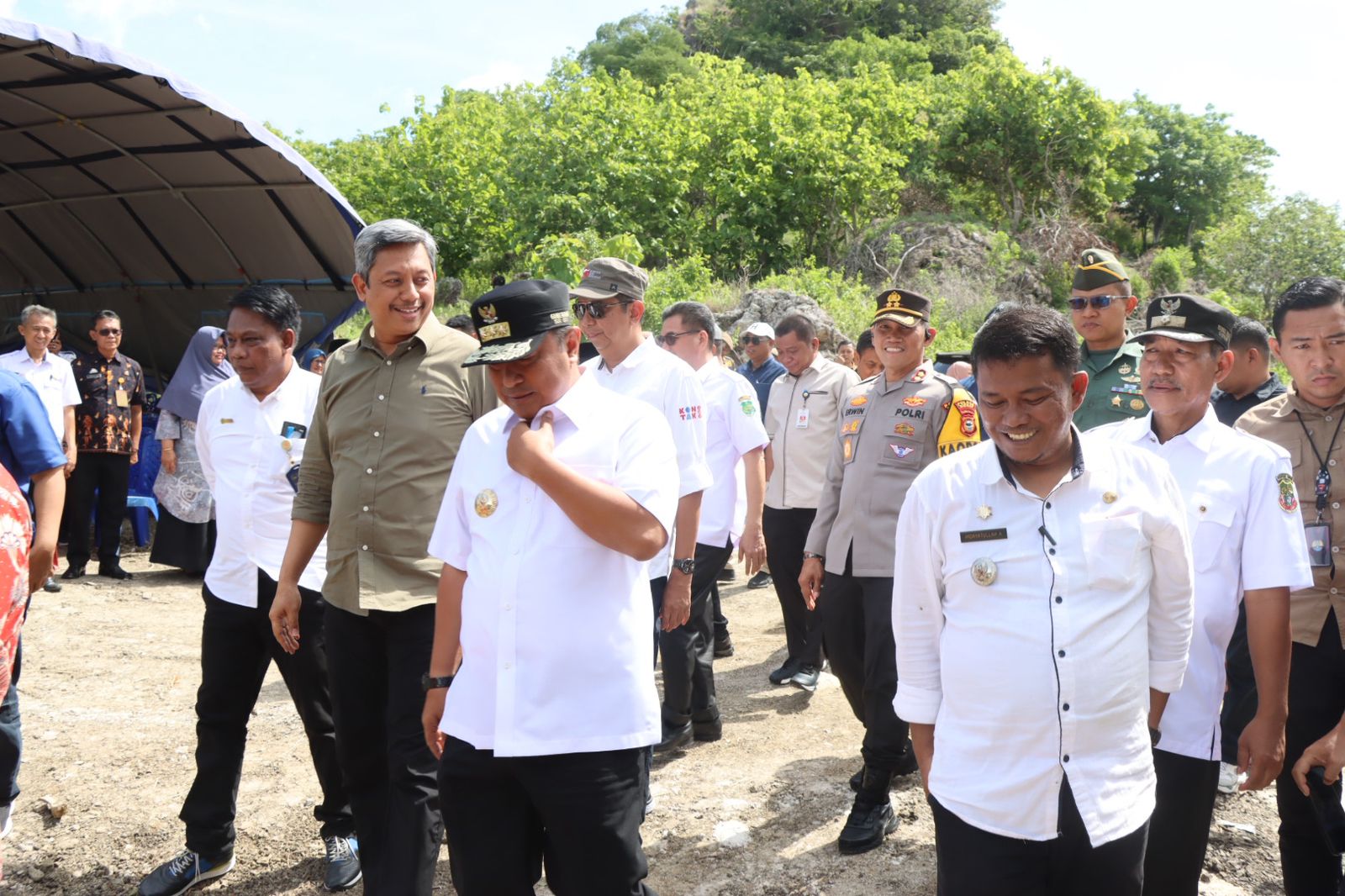 AKBP Erwin Syah Turut Mendampingi Kunker Pj. Gubernur Sulsel di Sidrap