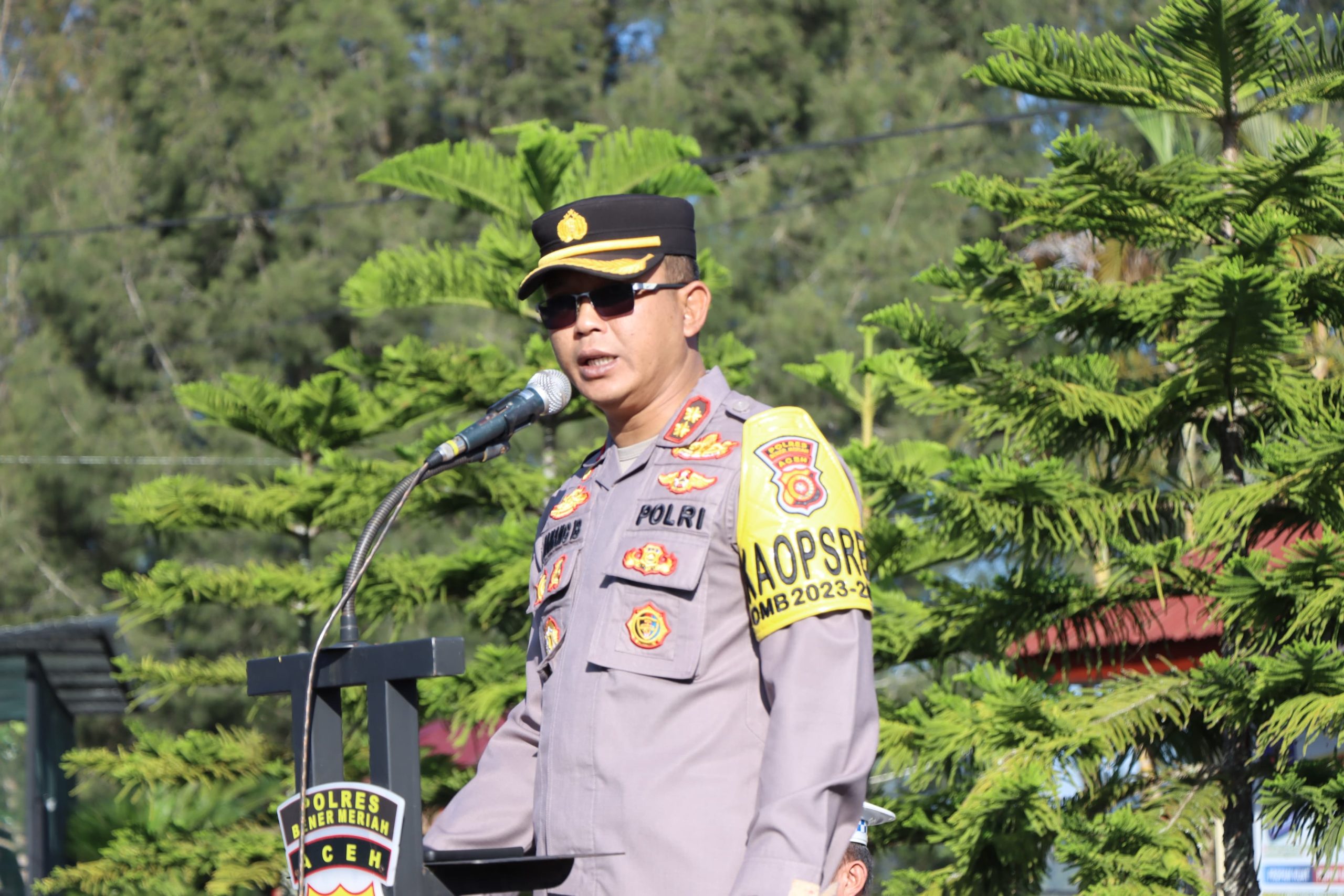 Tegas: Kapolres Bener Meriah ingatkan Personel Agar Tidak Terlibat Dalam Penyalahgunaan Narkoba