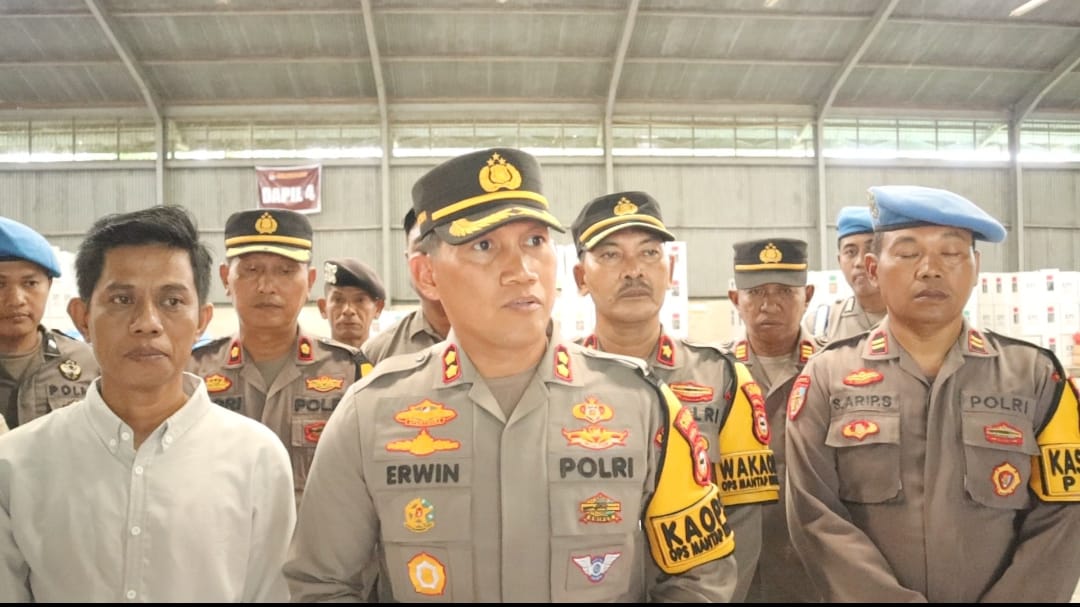 Ajakan Kapolres Sidrap Jelang Pileg 2024, Tangkal Hoax dan Provokasi