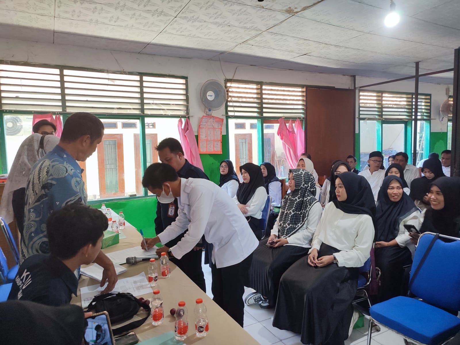 Jelang Pemilu, petugas KPPS Lapas Rangkasbitung Resmi Dilantik