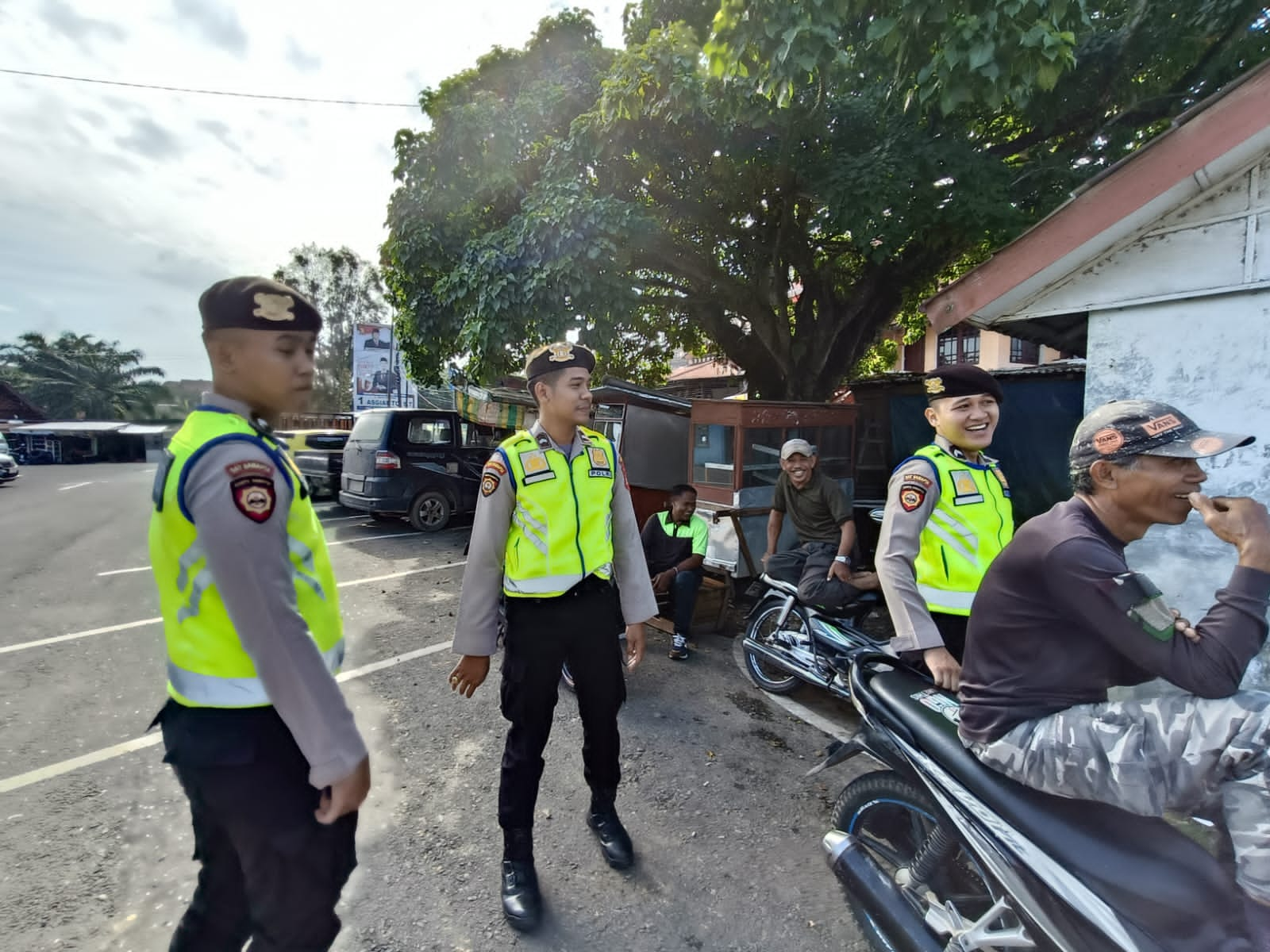 Berikan Rasa Aman dan Nyaman Masyarakat Satuan Samapta Polres PALI Gencar Patroli Perintis Presisi