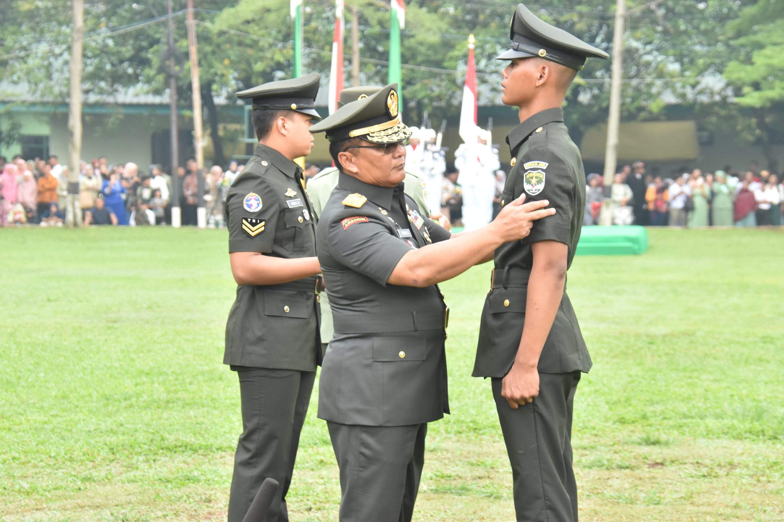 Lantik 283 Siswa Secaba, Kasdam Jaya : Terus Belajar dan Berlatih, Tingkatkan Kemampuan Serta Keterampilan