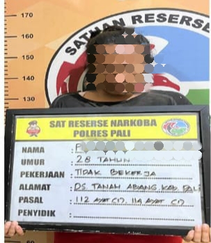 Perempuan Asal Tanah Abang Diringkus Satuan Reserse Narkoba Polres PALI Diduga pengedar Sabu