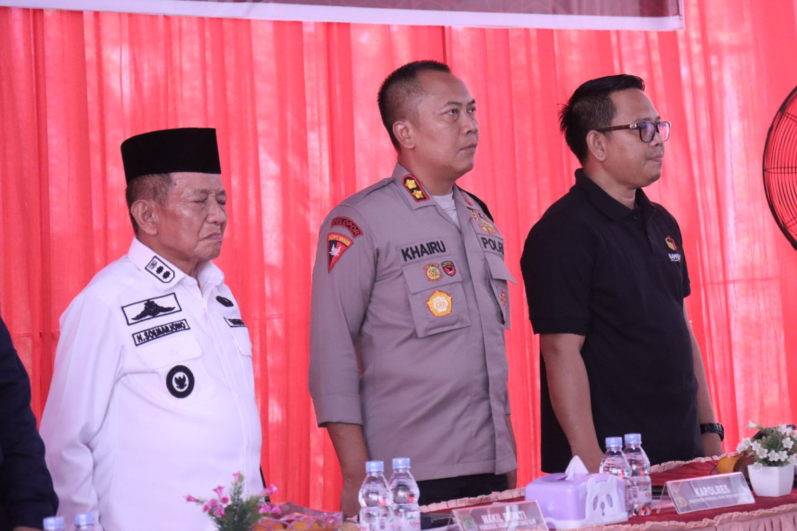 Kapolres PALI Hadiri Giat Rapat Koordinasi Distribusi Logistik Kesiapan Pemilu 2024