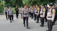 Polres Cirebon Kota Gelar Apel Serpas Tahap Pungut Suara Pemilu 2024