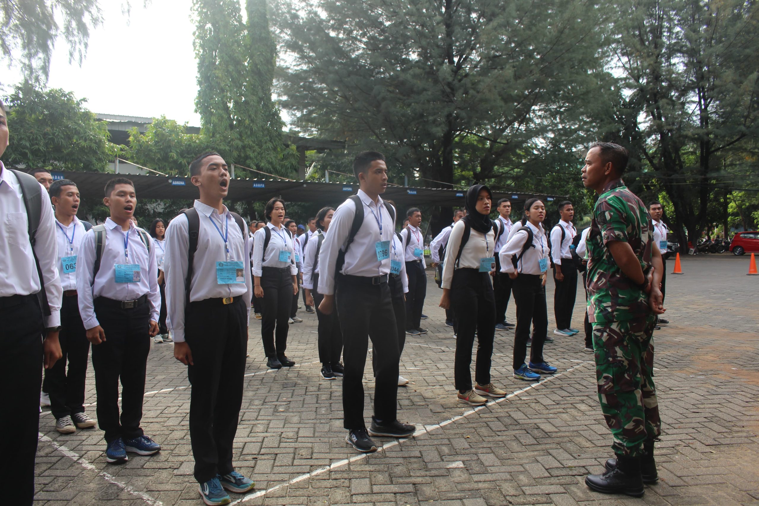 PANDA LANTAMAL III JAKARTA BERIKAN PENGARAHAN KEPADA CABA DAN CATA PK GEL I TA 2024