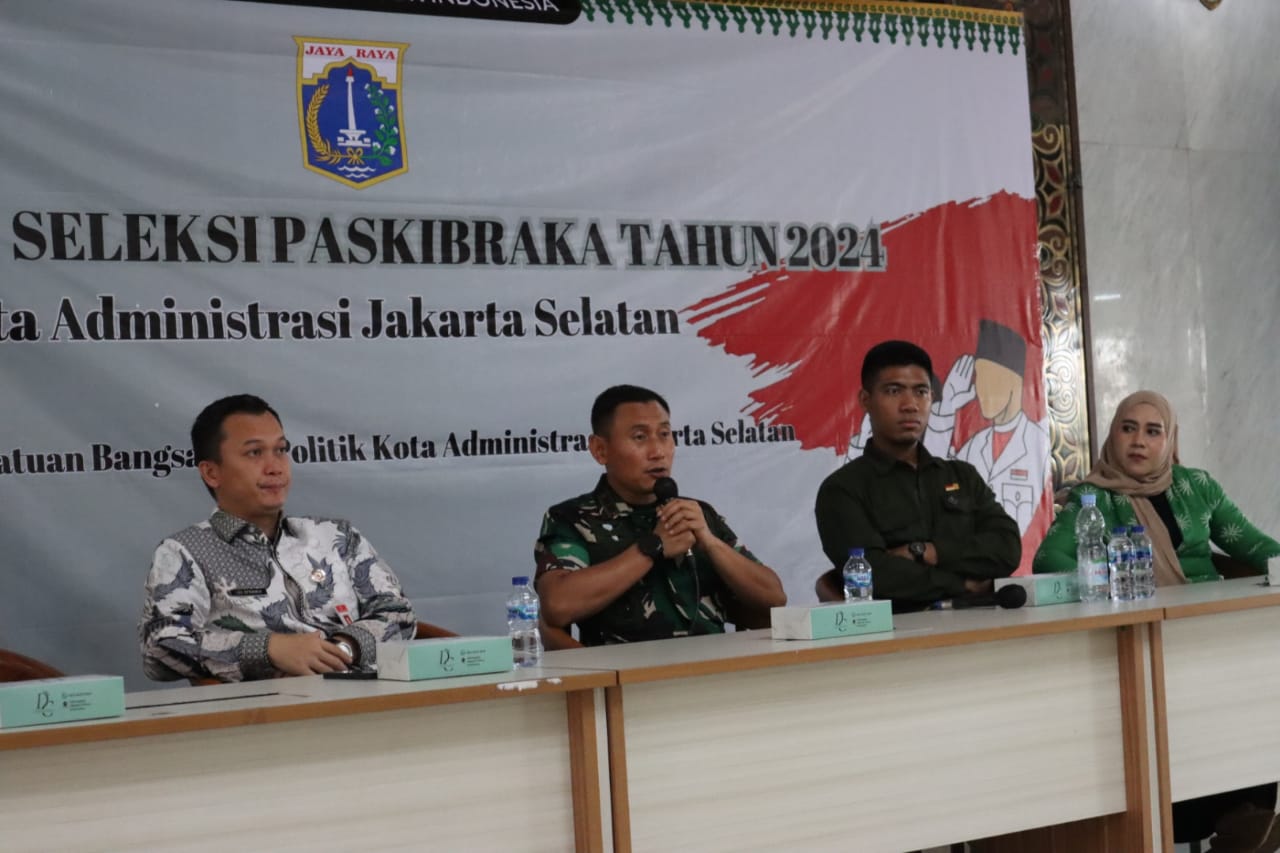 Dandim 0504/Jakarta Selatan Berikan Pembekalan Wawasan Kebangsaan Kepada Calon Anggota Paskibraka.