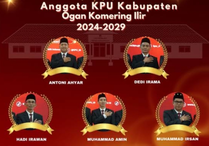 Pemilu Serentak 2024 Komisioner KPU Kabupaten OKI, Menyarankan Datang ke TPS dan Gunakan Hak Pilih