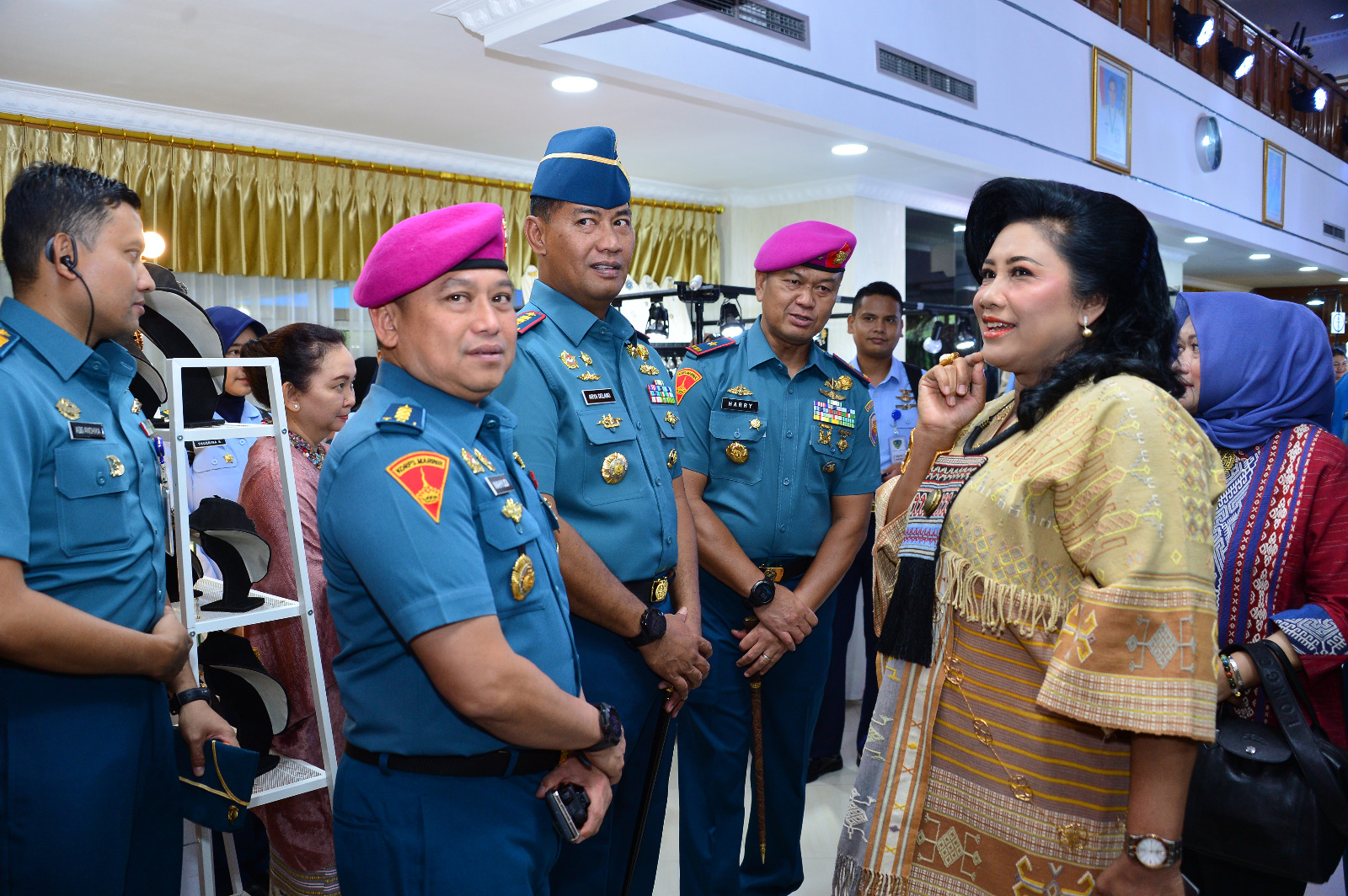 DANLANTAMAL III JAKARTA HADIRI ACARA JALA CRAFT TAHUN 2024