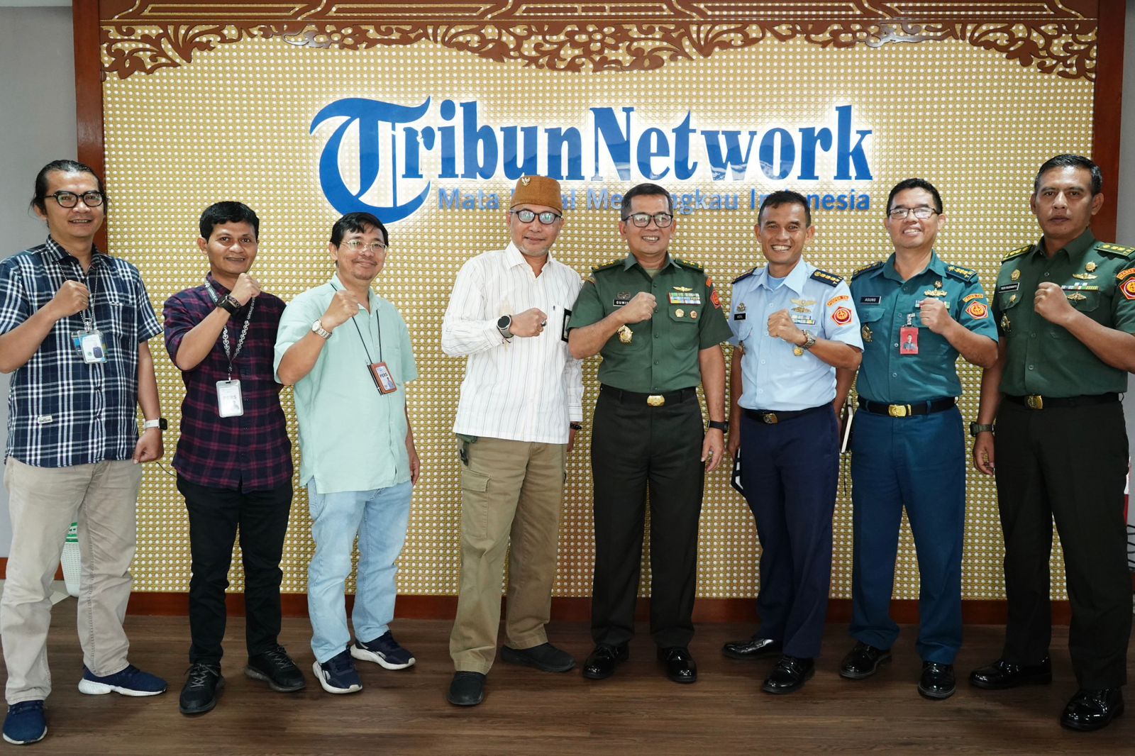 TNI dan Media Bersinergi Sampaikan Informasi Yang Akurat dan Tepat