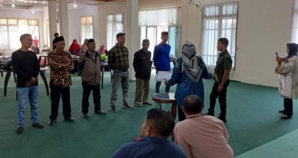 6 Reje Kampung PAW Ikuti Gladi Bersih Di Aula Pendopo Bupati Bener Meriah