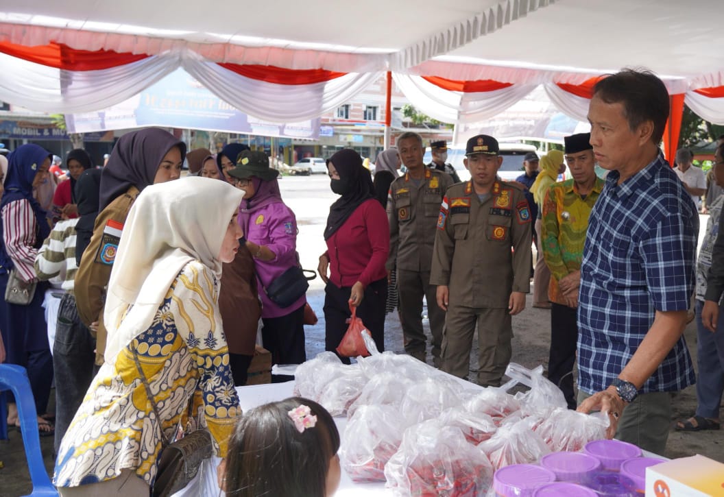 Pemkab OKI Gelar Pasar Murah Bahan Pokok Jelang Lebaran