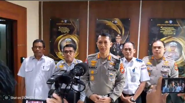 Dirlantas Polda Sulsel Libatkan 50 Personel Gabungan di Area Camba-Kappang