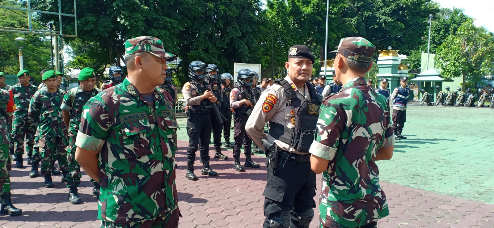 Apel Gabungan TNI-POLRI, Wujudkan Kamtibmas Jakarta Timur Kondusif