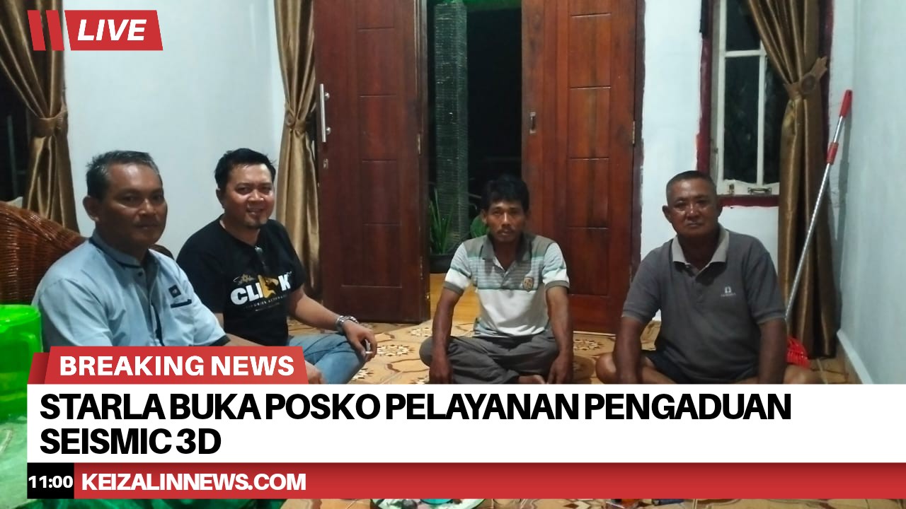 Starla Bersama GRIB PALI Buka Posko Pengaduan Seismic