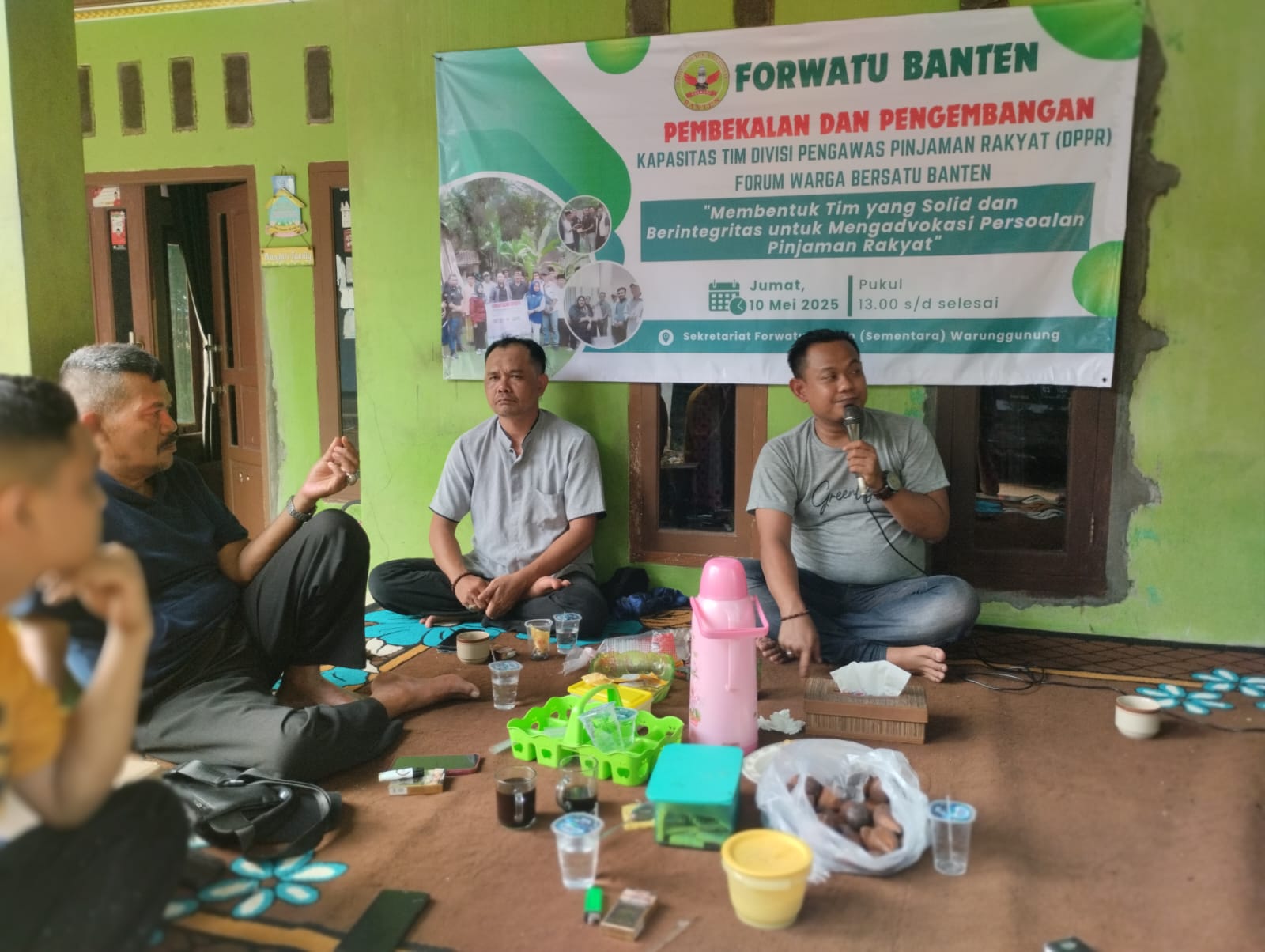 Divisi Pengawas Pinjaman Rakyat di Bentuk, Forwatu Banten