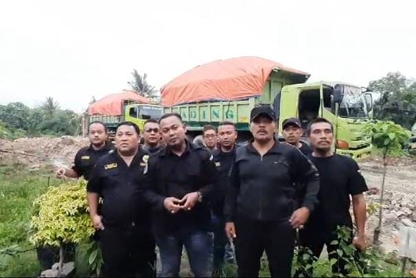 Sidak Galian C di Desa Mekarsari, Forwatu Banten Akan Laporkan Soal Galian C