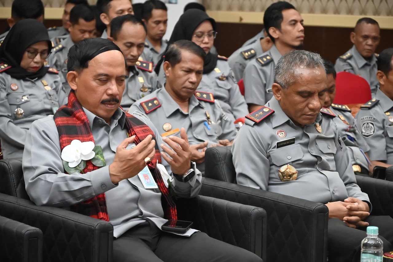 Penguatan Tugas dan Fungsi Kanwil Kemenkumham Sultra oleh Staf Ahli Bidang Politik dan Keamanan