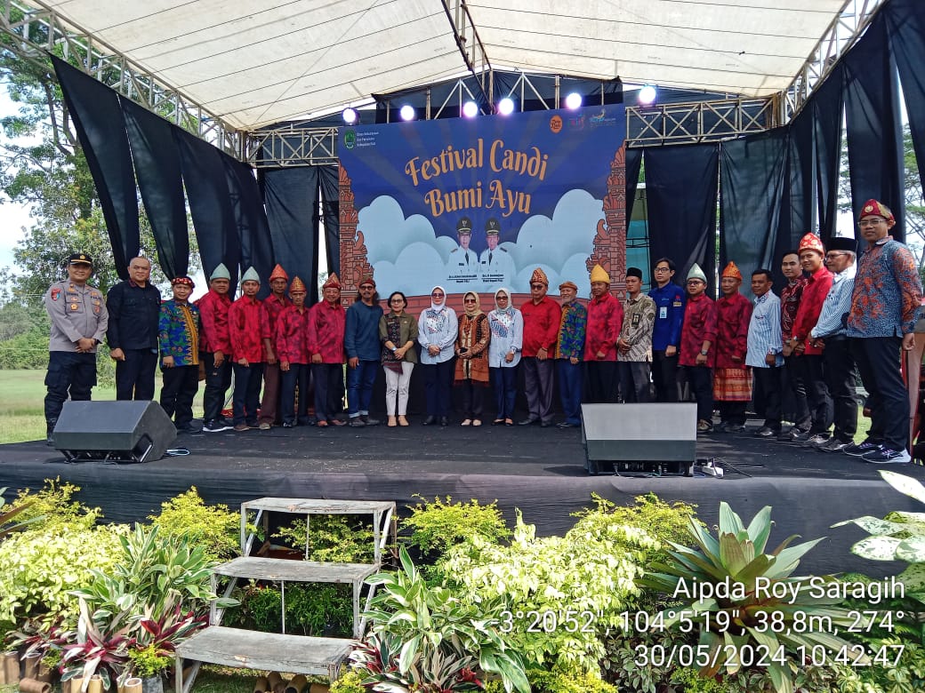 Kapolsek Tanah Abang Pimpin Langsung Pengamanan Giat Festival Candi Bumi Ayu