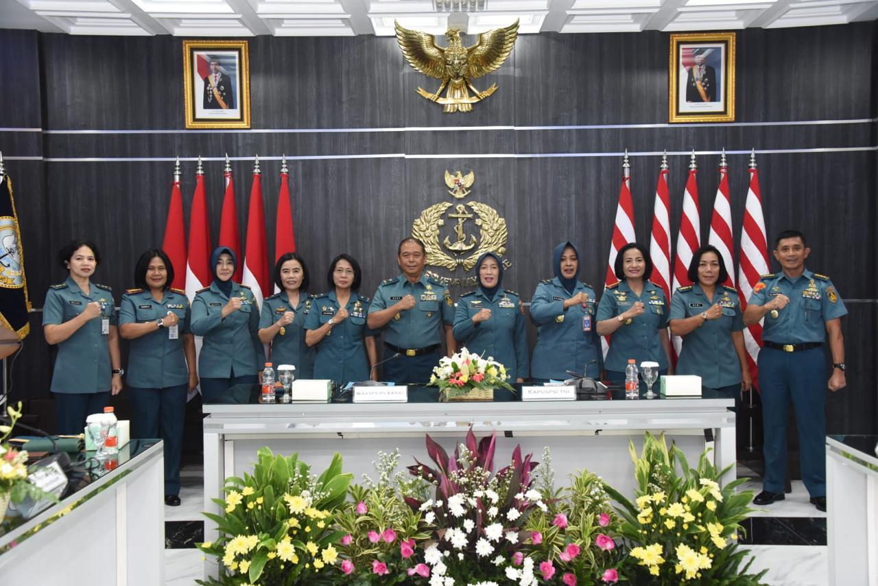 KORPS WANITA TNI AL GELAR RAPAT KOORDINASI TAHUN 2024 DI JAKARTA