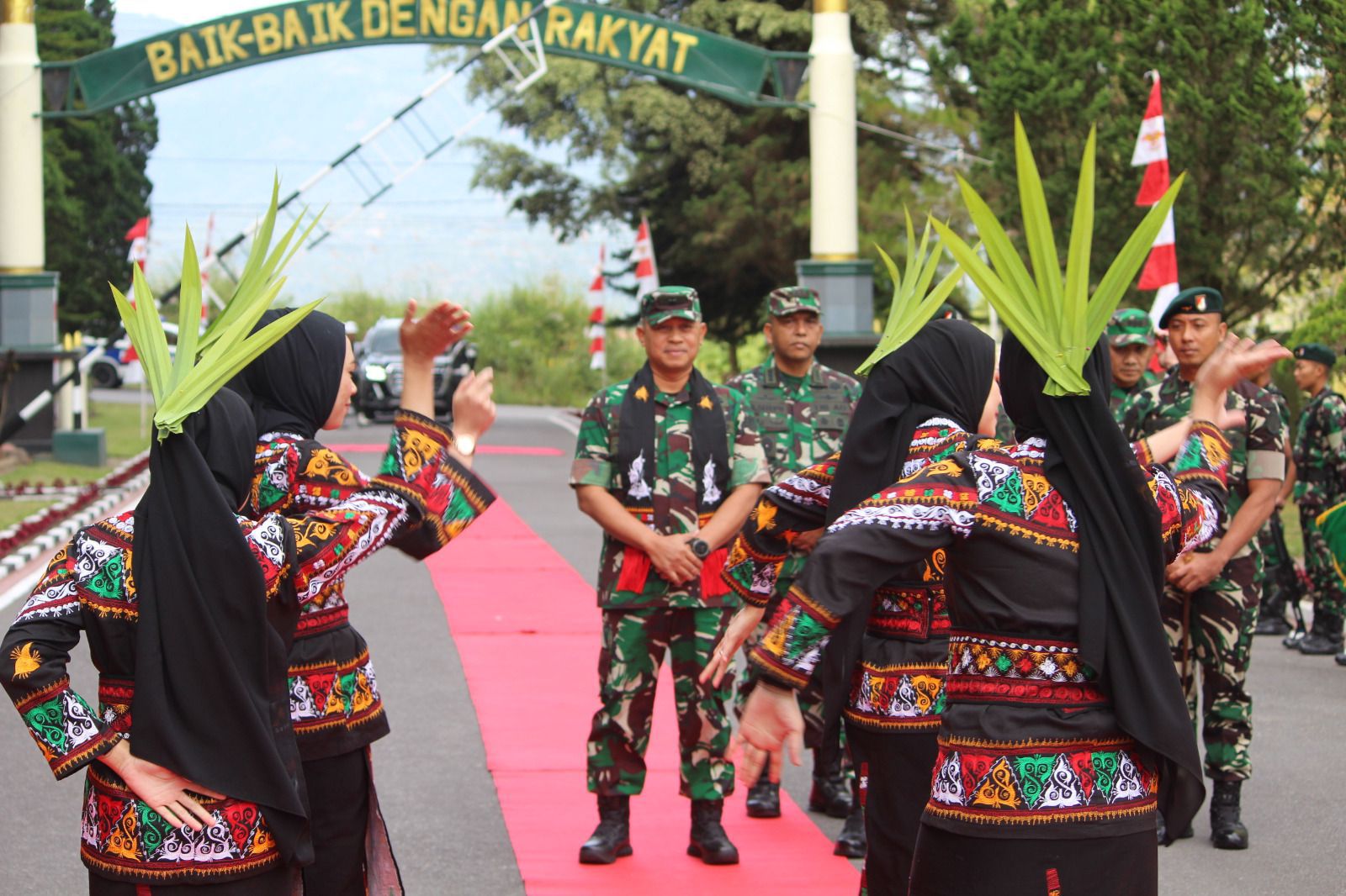 Pembukaan Recruitment Satgas Yonmek TNI Konga XXIII-S UNIFIL TNI Angkatan Darat TA 2024 di Batalyon Infanteri 114/Satria Musara. Senin, 22 Juli 2024.