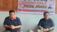 Gelar Ngopi Bareng Demokrasi Toraja, Kapolres Toraja Utara : Wartawan Sudah Sadar Kontrol Sosial