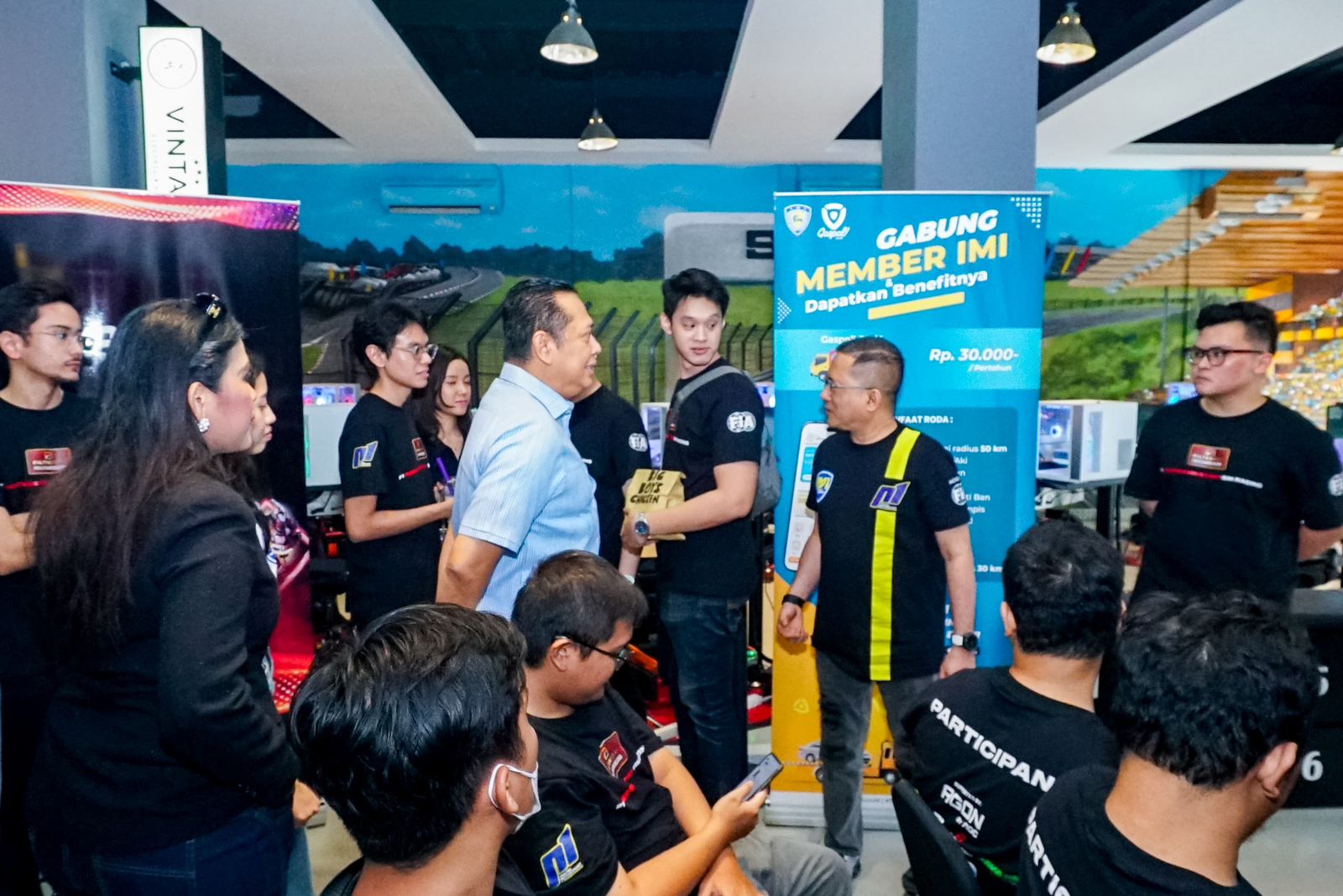 Buka Balap Simulator P1 Independence Day Sim Racing, Bamsoet Dorong Peningkatan Digital Motorsport di Indonesia