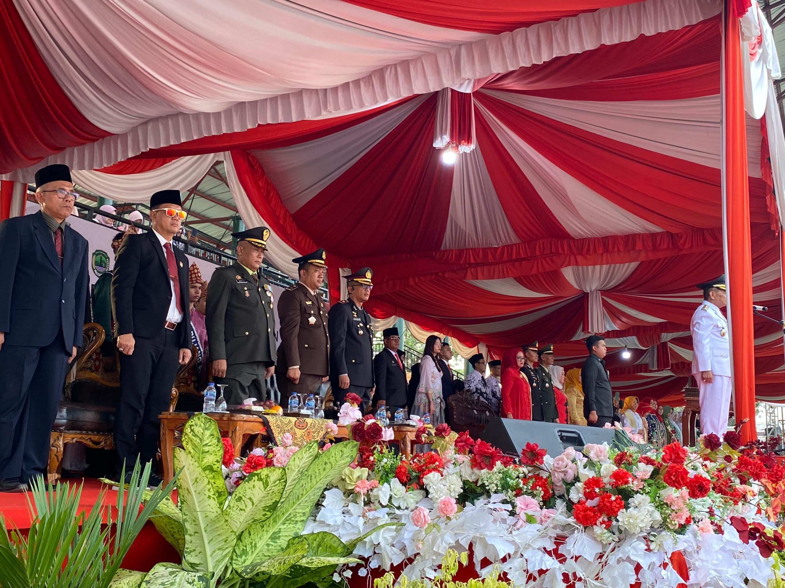 Upacara Penurunan Bendera Wakapolres PALI, Berakhirnya Rangkaian Hari Peringatan Kemerdekaan