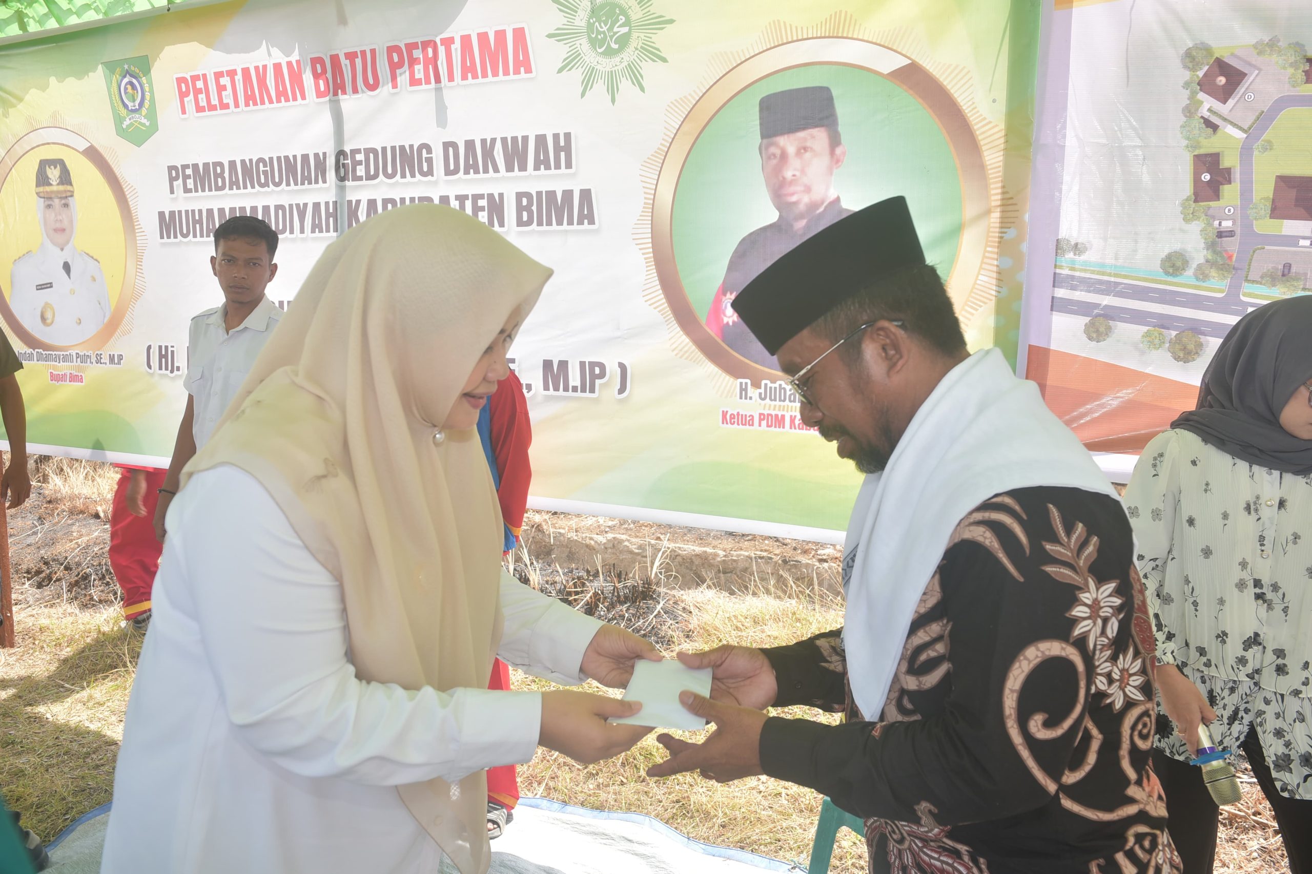 Gedung Da’wah Muhamadiyah Kabupaten Bima Mulai di Bangun