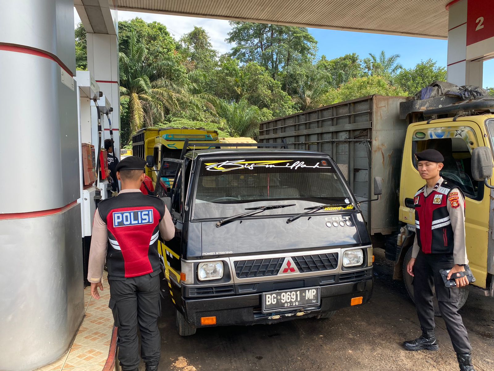 Tingkatkan Keamanan, Satuan Samapta Polres PALI Gelar Patroli 