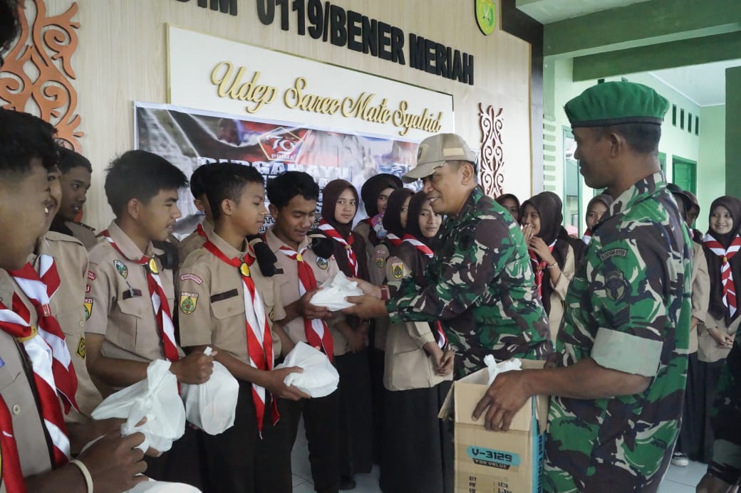 Kodim 0119/BM Selenggarakan Bazar UMKM, Sambut HUT TNI Ke 79